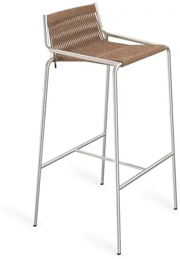 Thorup Copenhagen Noel Barstol H77 Stål/Brun Ull