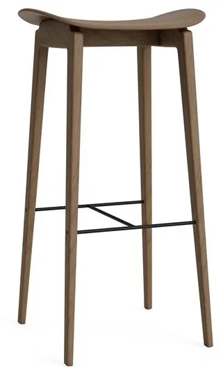 NORR11 NY11 Barstol H75 cm Ljusrökt Ek
