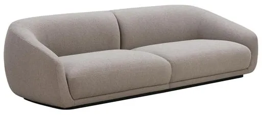 Wendelbo Montholon 3-sits soffa Cuddle 04/Svartbetsad ek