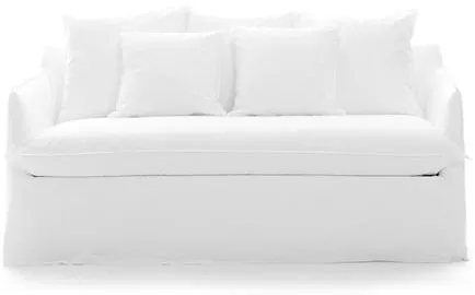 Gervasoni Ghost 13 Bäddsoffa Lino Bianco