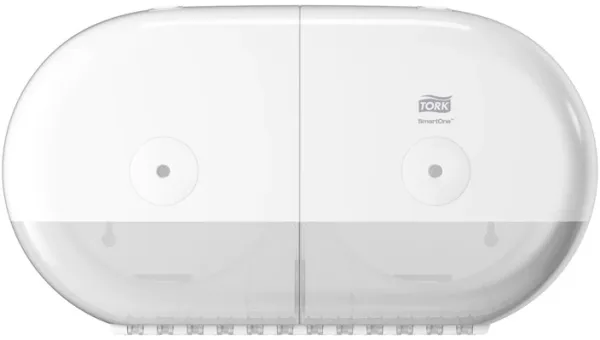 Tork SmartOne T9 Twin, Dispenser för toalettpapper, vit
